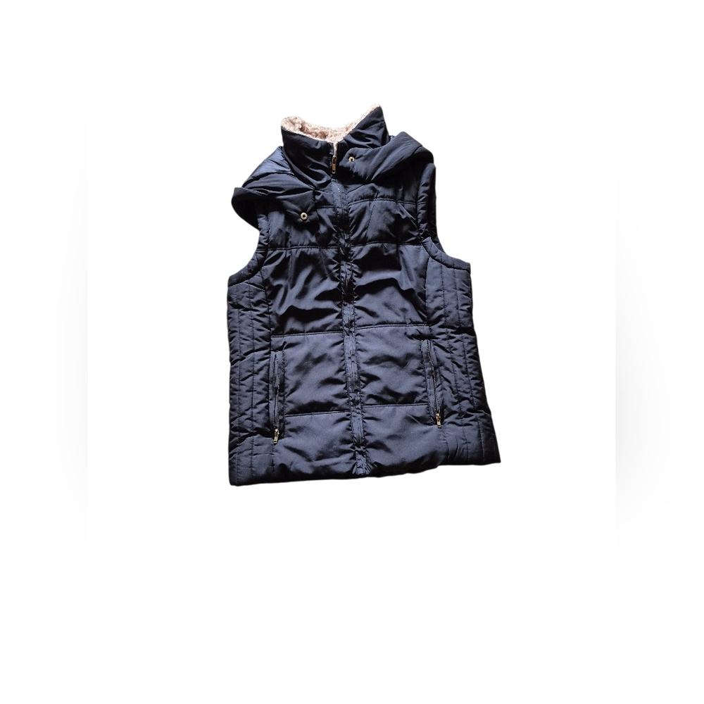 Love Tree Black Quilted Vest Large‎
